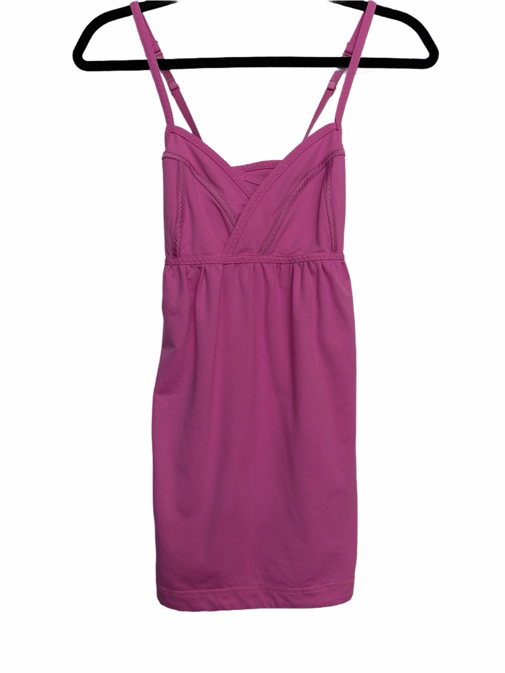 Lululemon Pink Tank with Adjustable Straps
